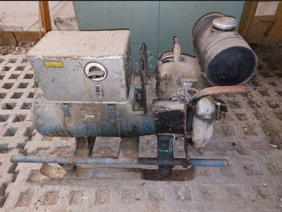 Agregat prądotwórczy wojskowy niemiecki