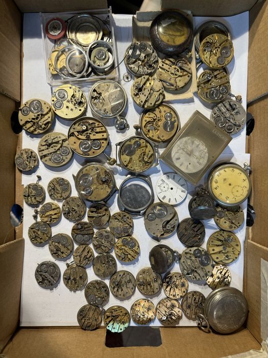 Zegarki kieszonkowe na czesci