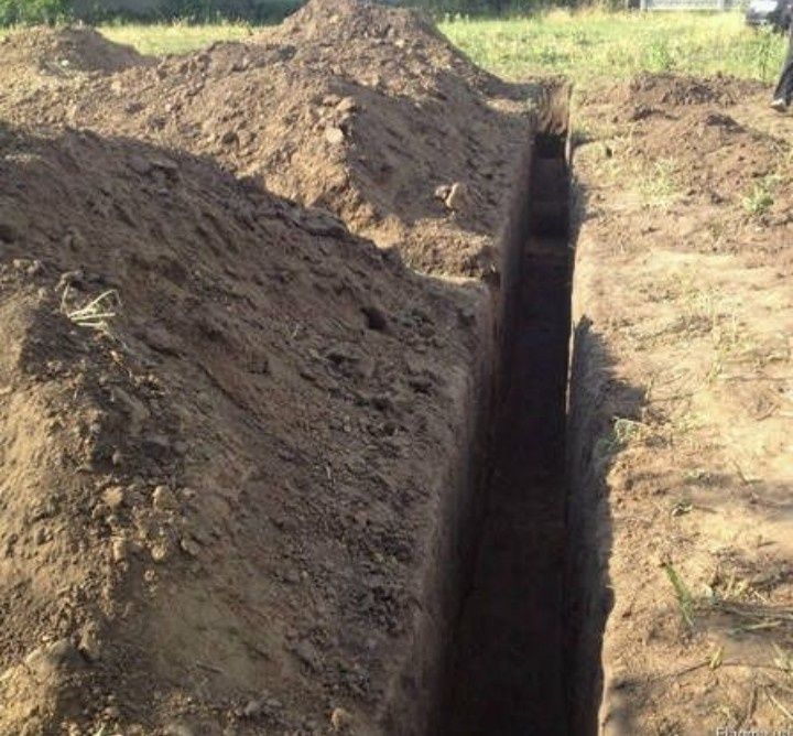 Земляні роботи: траншеї, каналізація, водопровід