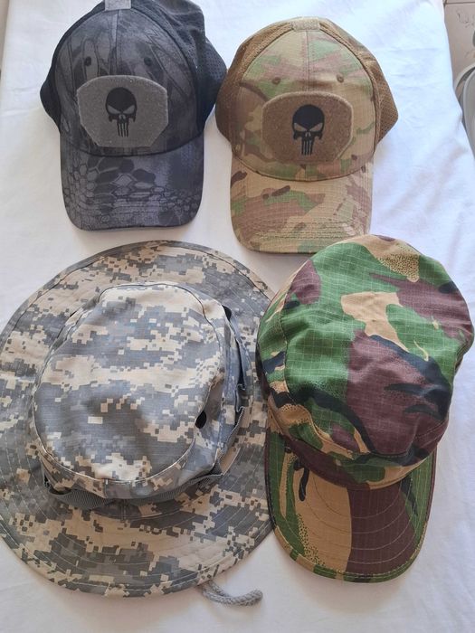 Бейсболка кепка та панама камуфляжна ACU військова CAP PATROL USA