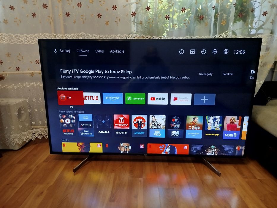 Sony 55 cali 4k Android tv