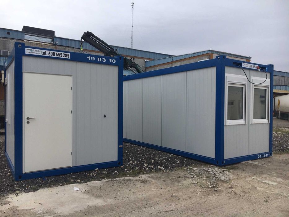Kontener biurowy / socjalny / szatnia - ZIELONA GÓRA - wynajem