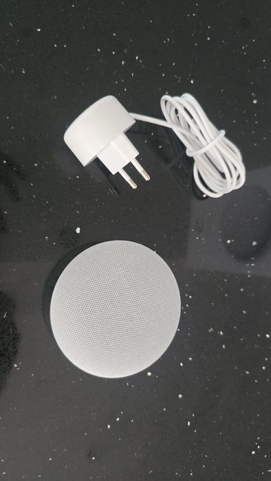 Assistente virtual Google Nest Mini branco 2 geração