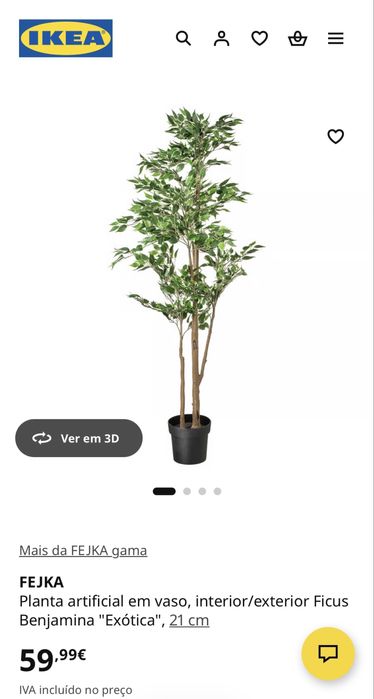 Planta artificial em vaso - IKEA
