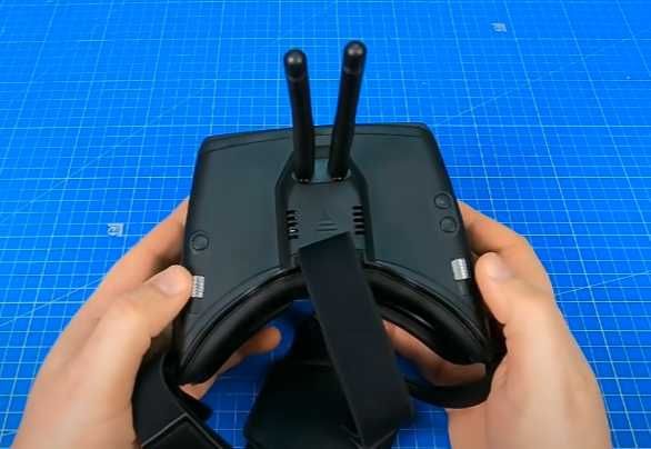 Очки FPV Skyzone COBRA X V4 1280x720 5.8GHz (черный)
