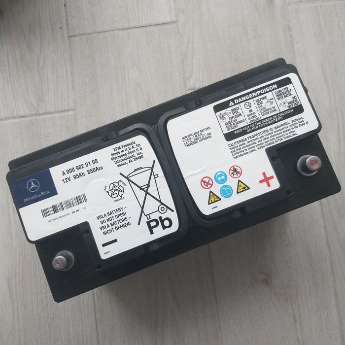 Акумулятор AGM 12V 95Ah 850A.