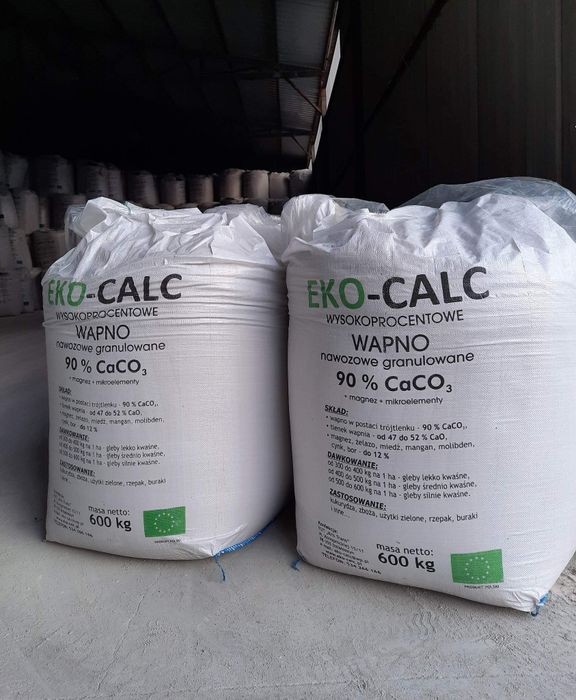 Wapno granulowane, kreda, czarna kreda