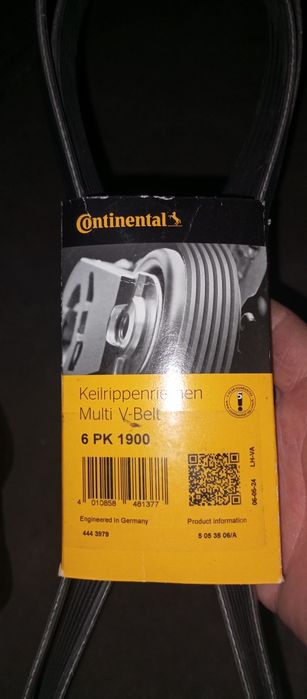 Ремінь генератора Continental 6 PK 1900