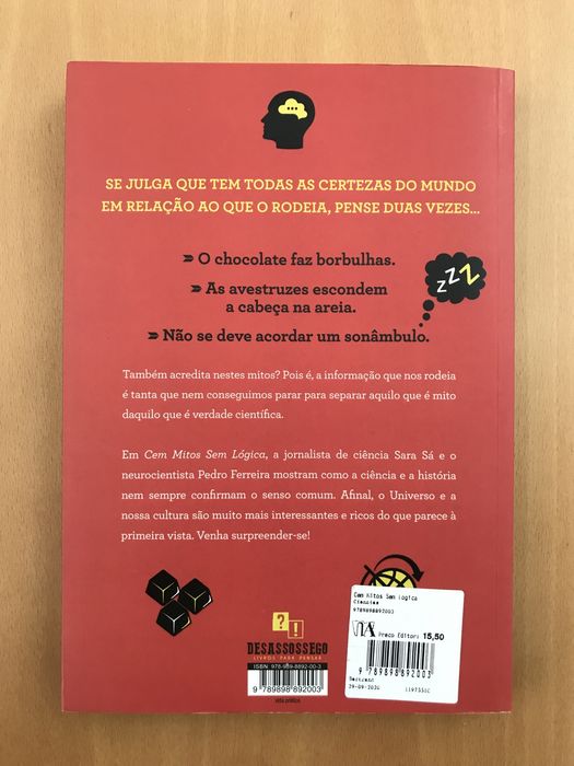 Cem Mitos Sem Lógica de Sara Sá e Pedro Ferreira