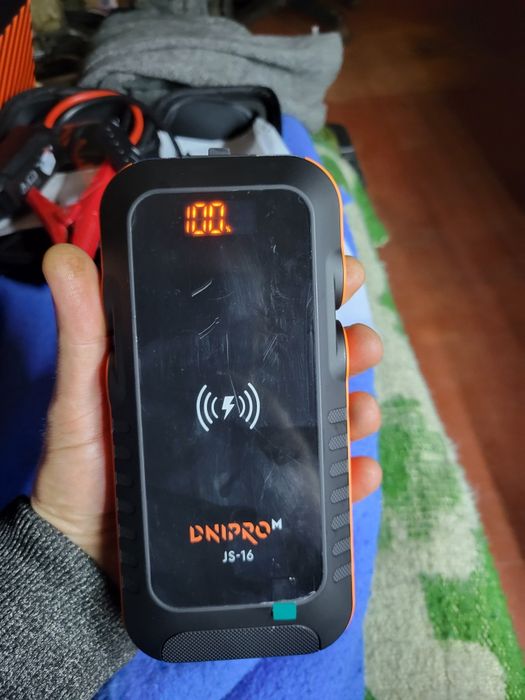 Бустер для авто 3в1