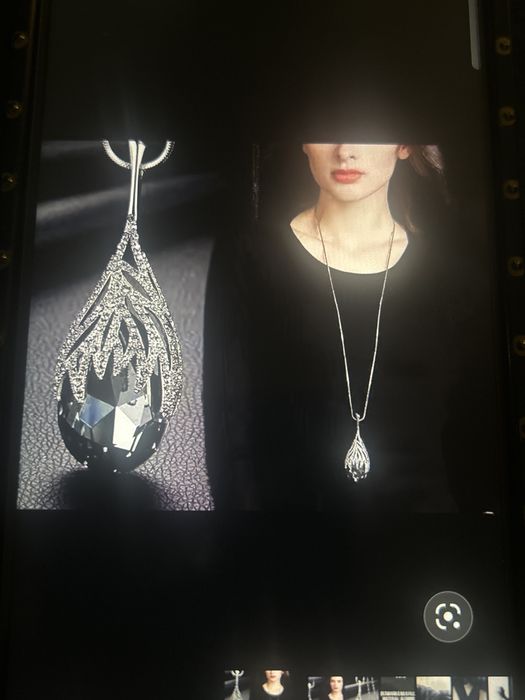 Naszyjnik z zawieszką , wisior , glamur