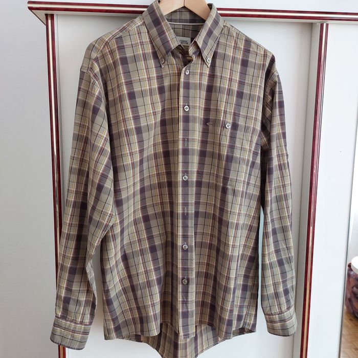 Męska koszula w kratkę