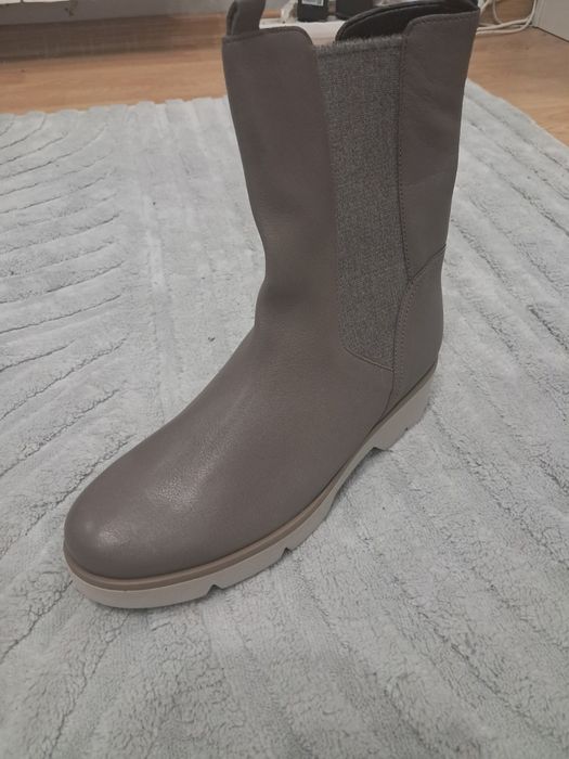 Buty skórzane Gabor Nappa Nava, beżowy, rozmiar 40