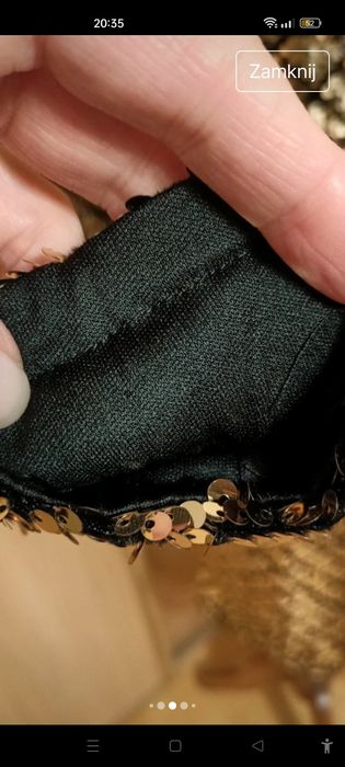 Nowa sukienka cekinowa