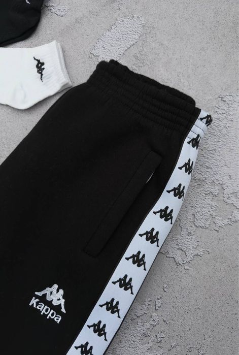 Чоловічий зимовий спортивний костюм каппа Kappa [S,M,L,XL,XXL] + шкарпетки в подарунок!
