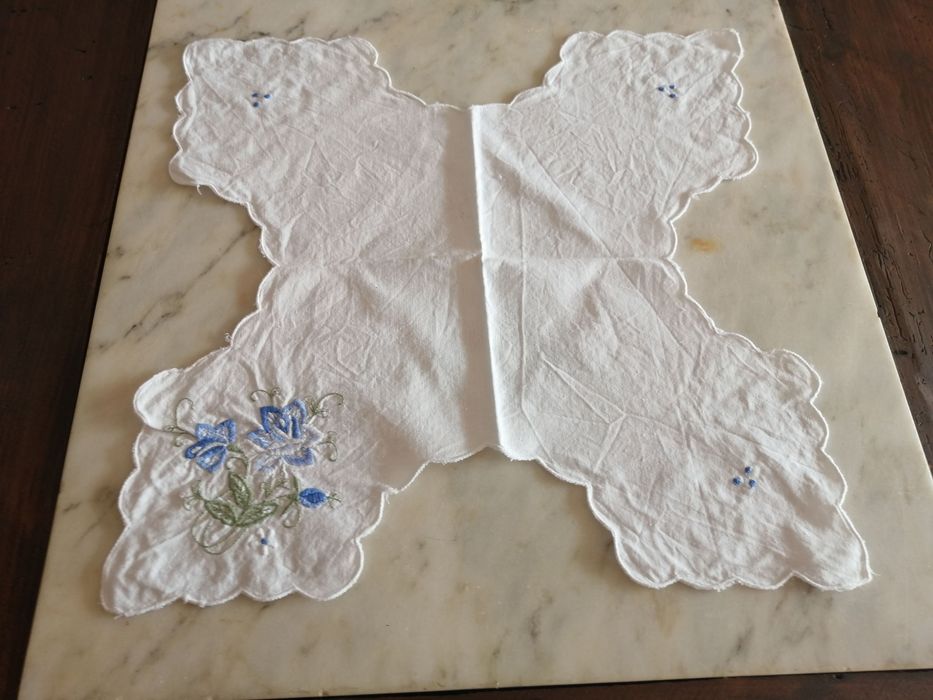 conjunto de 3 panos de pão estado novo