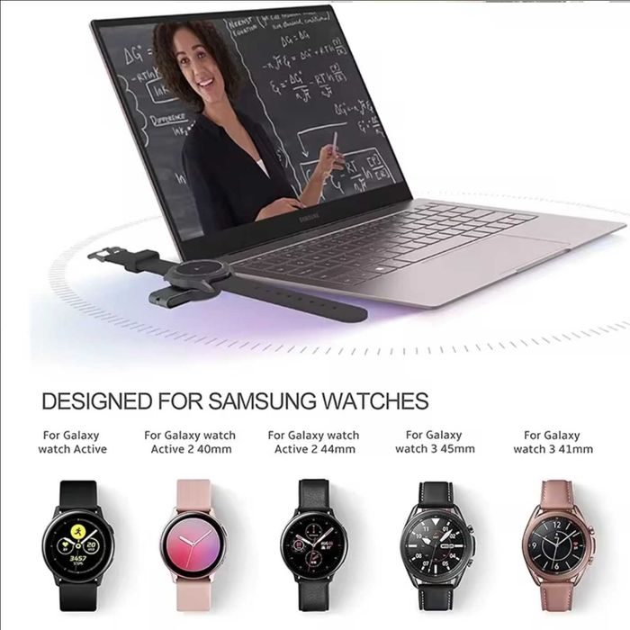 Bezprzewodowa ładowarka do zegarka Galaxy Watch ultra 7/6/5/4/3/Active