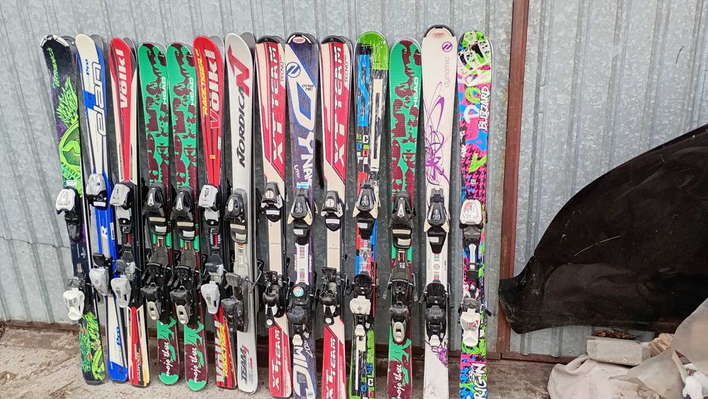 Narty 130cm Pakiet 20 par Okazja