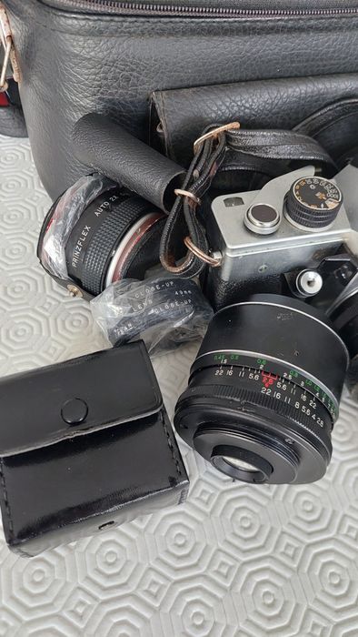 PRAKTICA LTL com acessórios