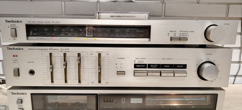 Zestaw audio TECHNICS su-z15 ,z25, M206. Japan