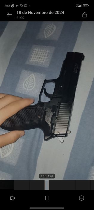 Airsoft de mola potente