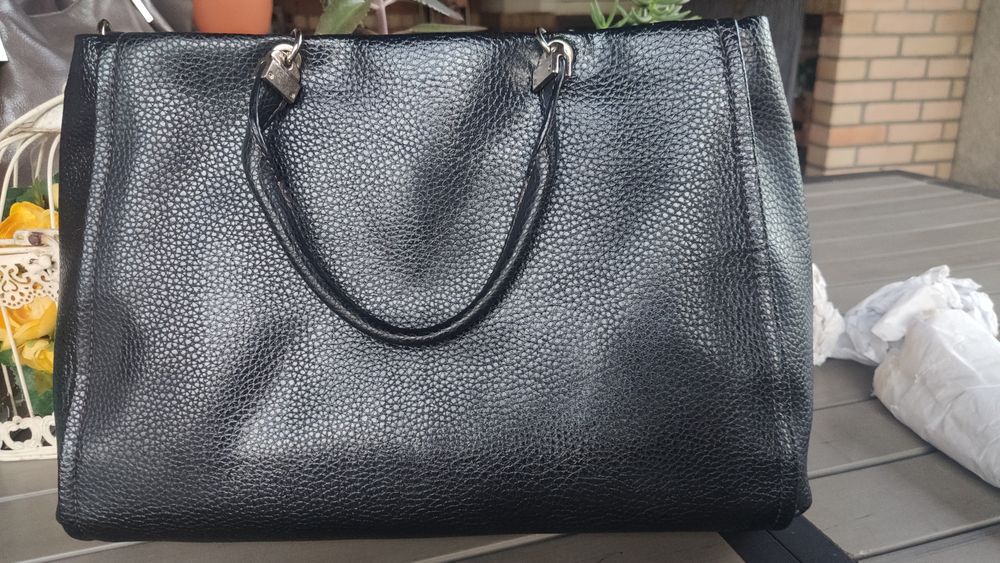 Carteira preta Adolfo Dominguez