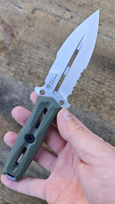 Kizer Norcross Nitro-V/G-10 ніж виживання ,рятівника з ножнами