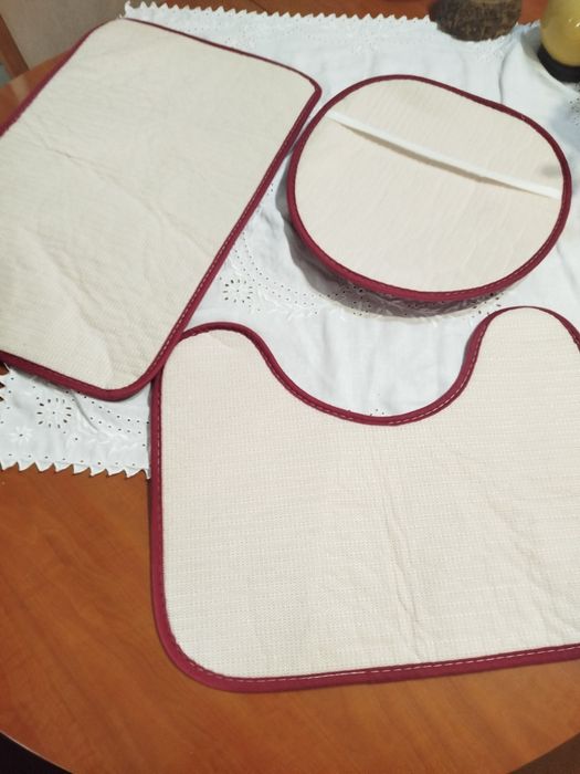 Conjunto de tapetes de casa de banho