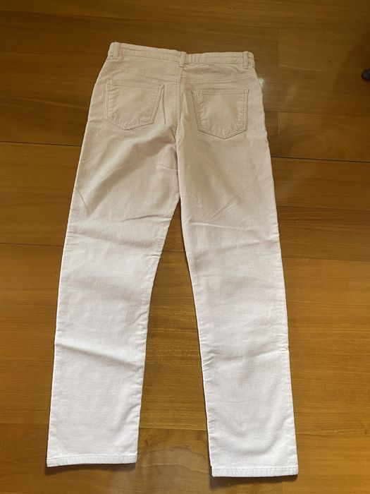 Calças bombazina rosa claro H&M 11/12 anos