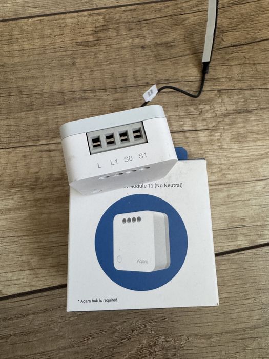 Inteligentny przełącznik AQARA Single Switch Module T1 Apple HomeKit