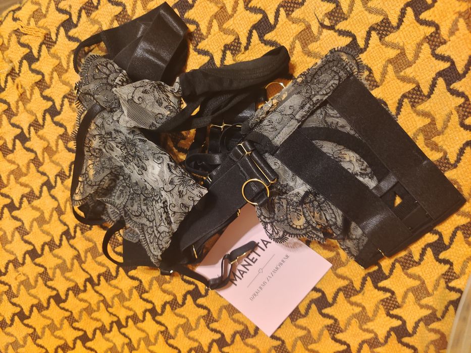 Komplet bieliźniany nowy manetta m