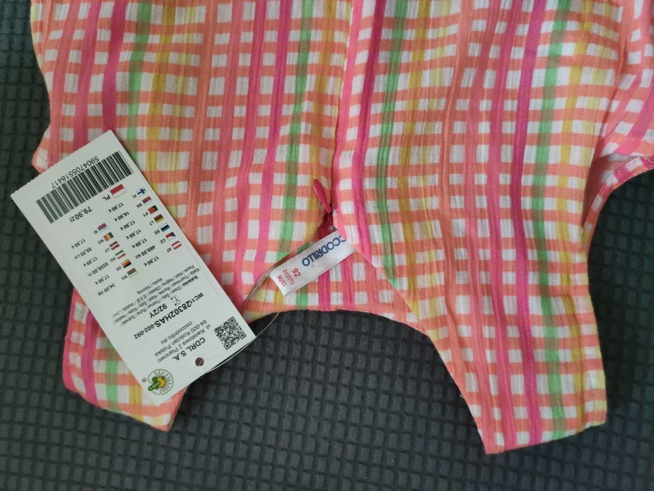 Nowa sukienka Coccodrillo rozm 92