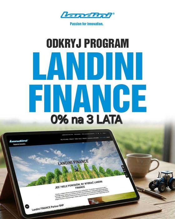 Ciągnik Landini REX3-080 NOWY