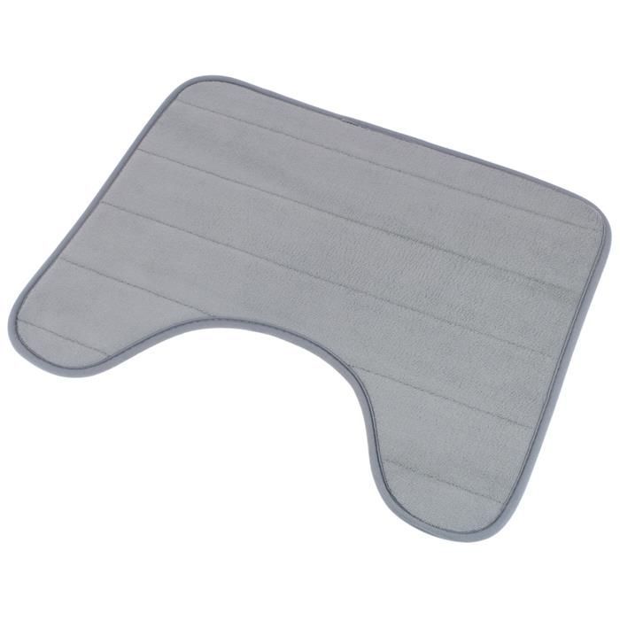 Dywanik Łazienkowy z Wycięciem pod WC do Łazienki Mata Antypoślizgowa