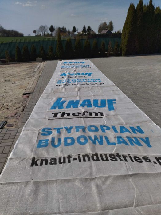 Siatki osłonowe na rusztowania nowe