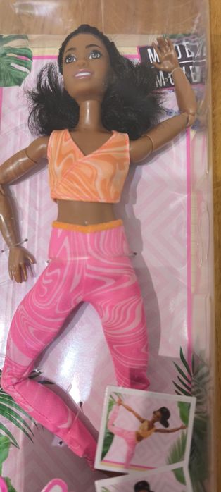 Лялька Barbie йога мтм Бруклін афро