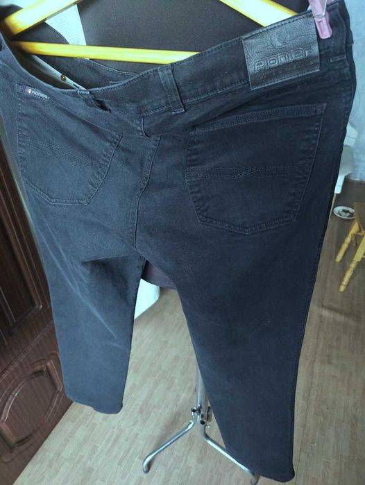 Джинсы Pionier jeans Germany w36 stretch black.