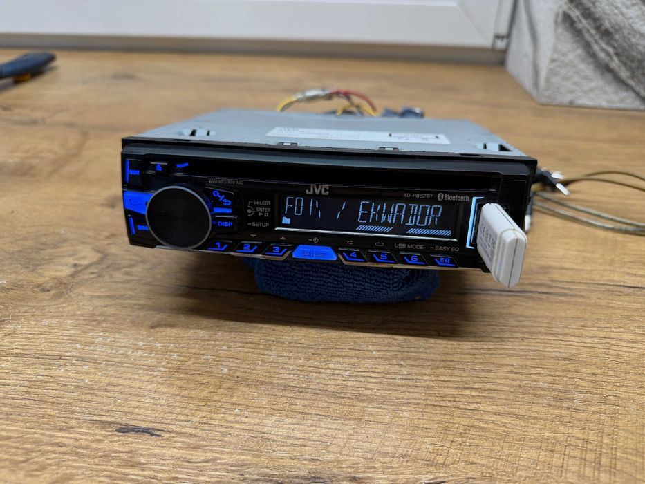 radio samochodowe JVC KD-R862BT