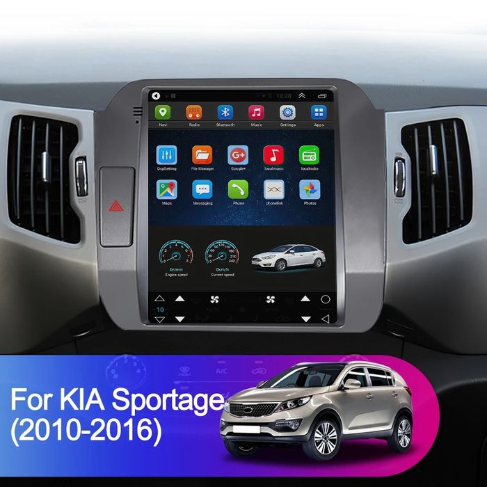 Radio nawigacja KIA SPORTAGE 2011÷2016 TESLA Android GPS Navi