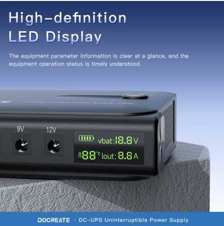 АКЦІЯ Docreate DC1036L UPS 36W (ДБЖ/ИБП)