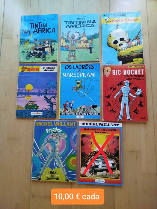 Lote de Livros de Banda Desenhada