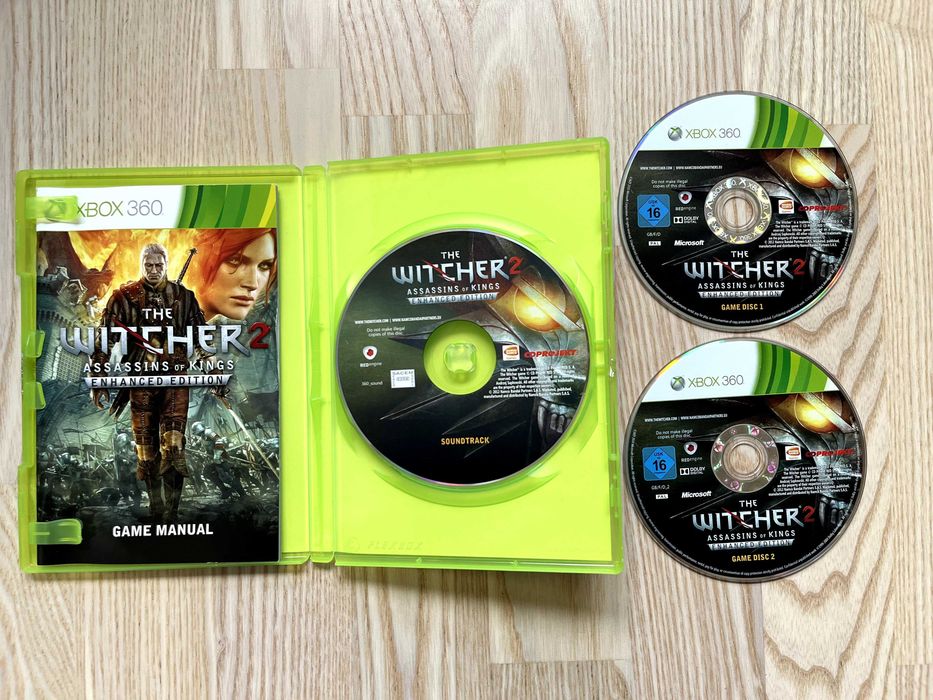 Gra The Witcher 2 (Enhanced Edition) - Xbox 360 - komplet