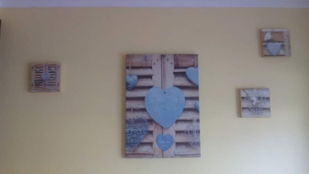 Conjunto 4 quadros