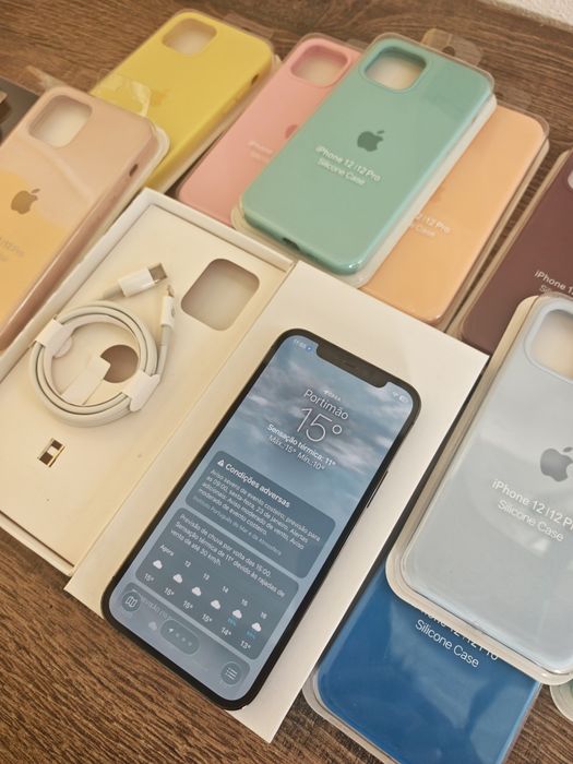 iPhone 12 Pro 6.1" 256GB Graphite  Bom estado Aceito Retomas