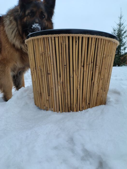 Donica z bambusa mniejsza 35l