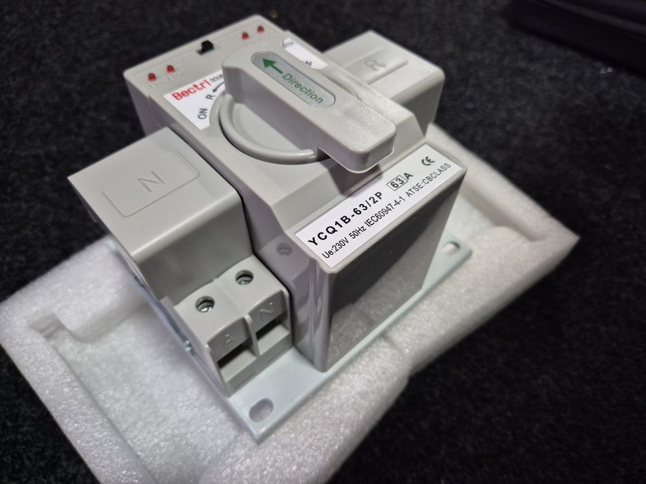 Chave de Transferência Automática de Dupla Potência