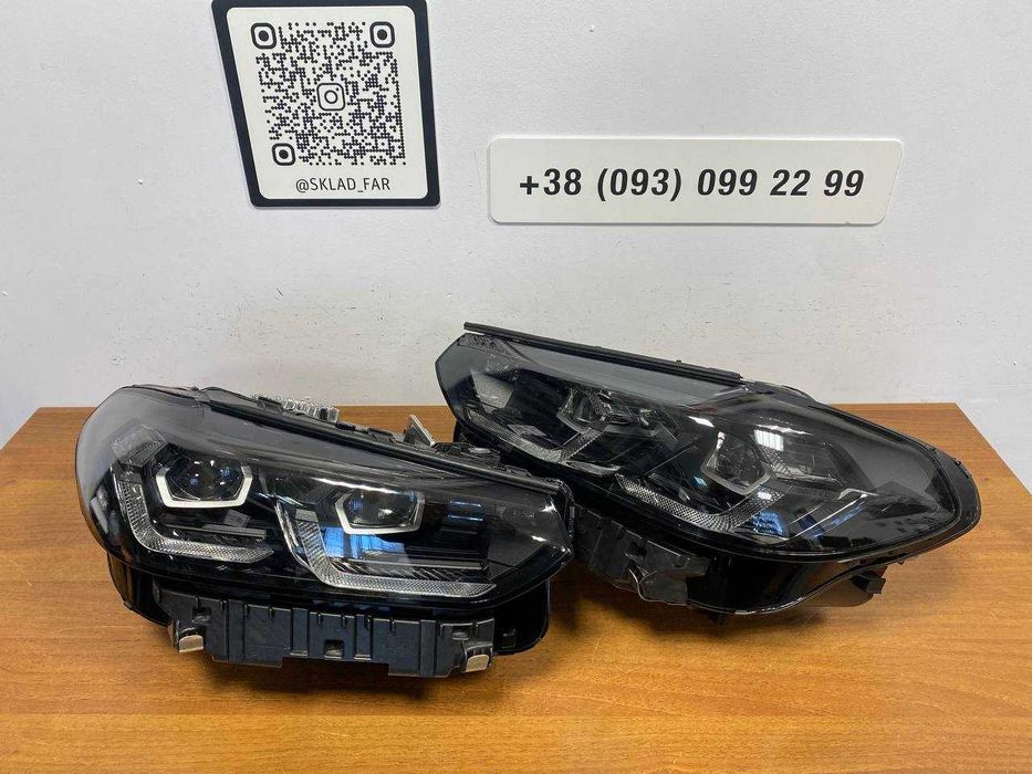 Фара фары Rest BMW X3 G01 X4 G02 LCI Shadow Adaptive Led trade in