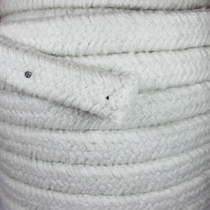 Керамошнур для котёл камин дымоход на твердотопливный асбестовый шнур