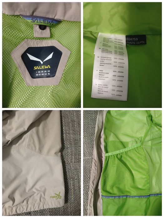 Водонепроникна всесезонна куртка Salewa Clastic 2.0 Powertex. Роз. XL