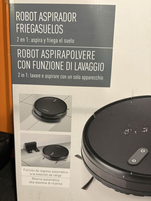 Robot de Aspiração e Limpeza - Silvercrest Novo